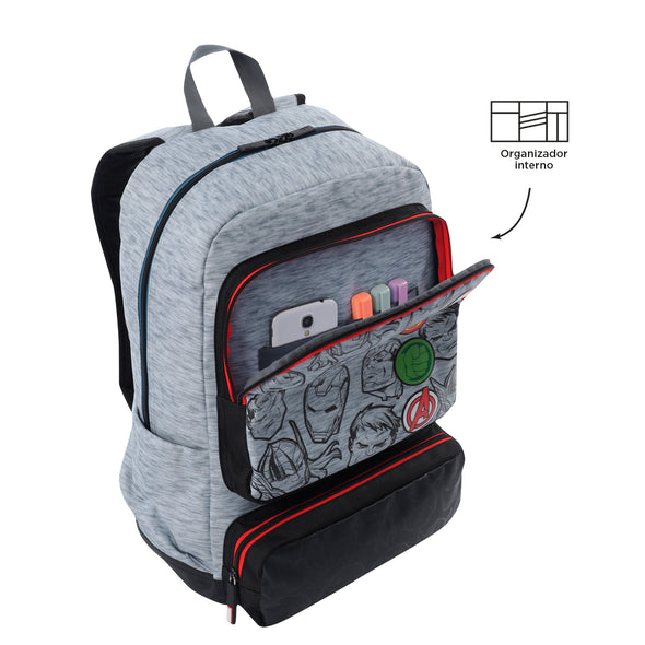 Mochila Para Niño Super Avengers Grande New Collection