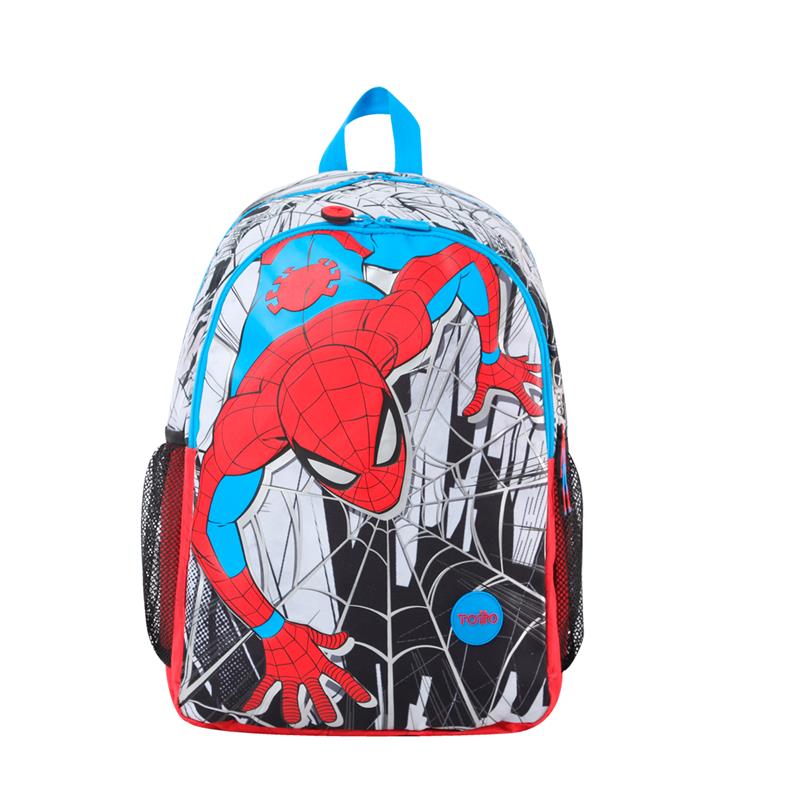 Mochila Infantil Spiderman City Grande