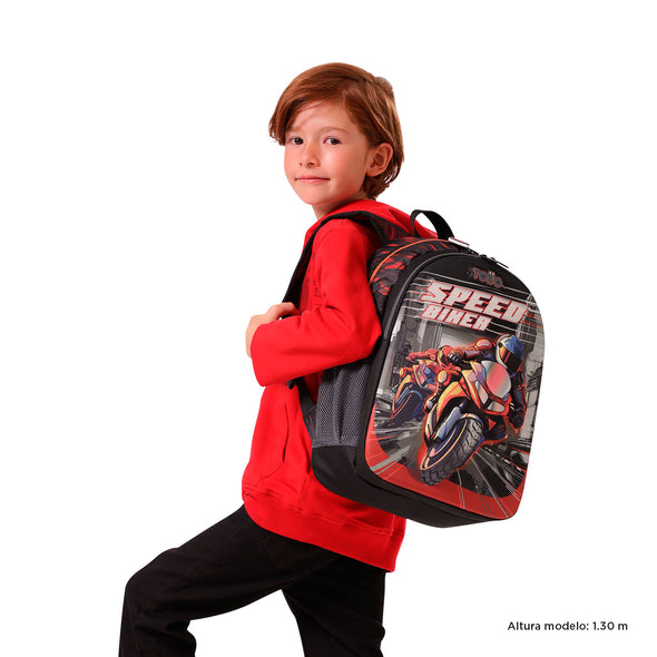 Mochila Mediana Speed Biker New Collection