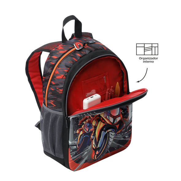 Mochila Mediana Speed Biker New Collection