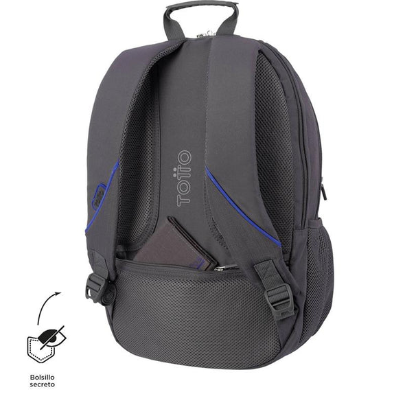 Mochila Cambri Hombre Con Porta Pc Y Porta Tablet