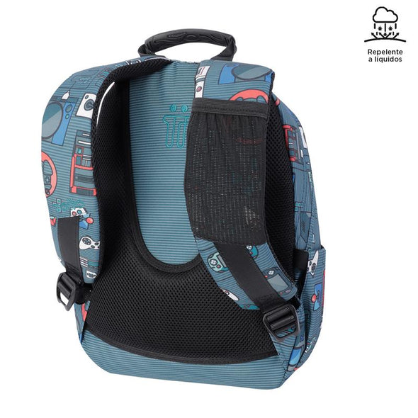 Mochila Infantil para Niño con porta tablet Tempera New Collection