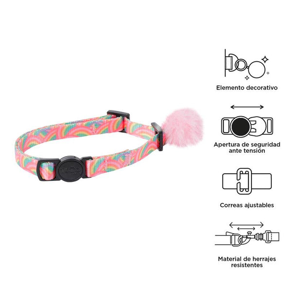 Collar ajustable para Gato Meow