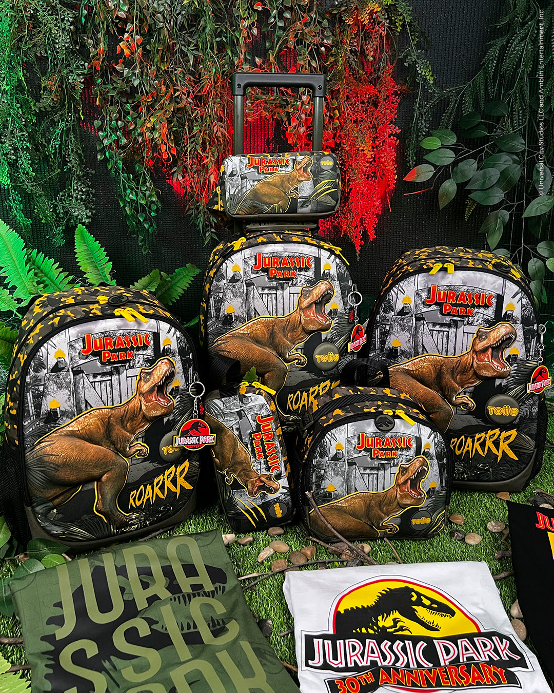 Mochila Jurassic 30 Años Mediana