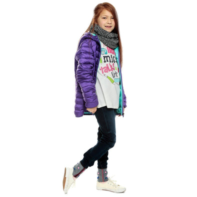 Chaqueta para Niña con Capucha Colorfull